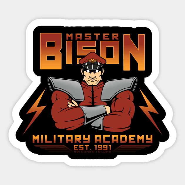 Bison Military Academy Sticker by pigboom